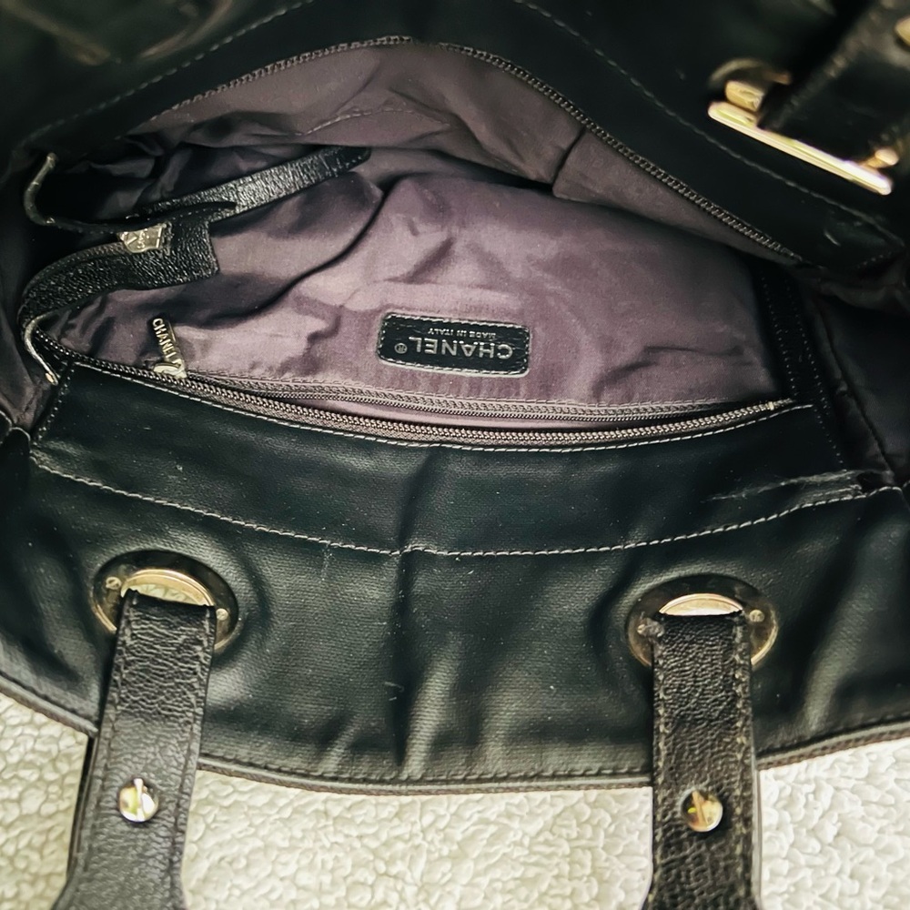 CHANEL Paris Barritz Black Tote and Charm - Picture 4 of 15